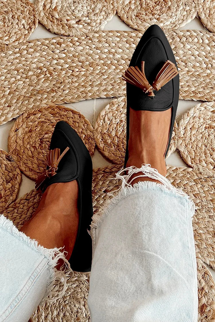 Pippa | Elegant Tassel Loafers