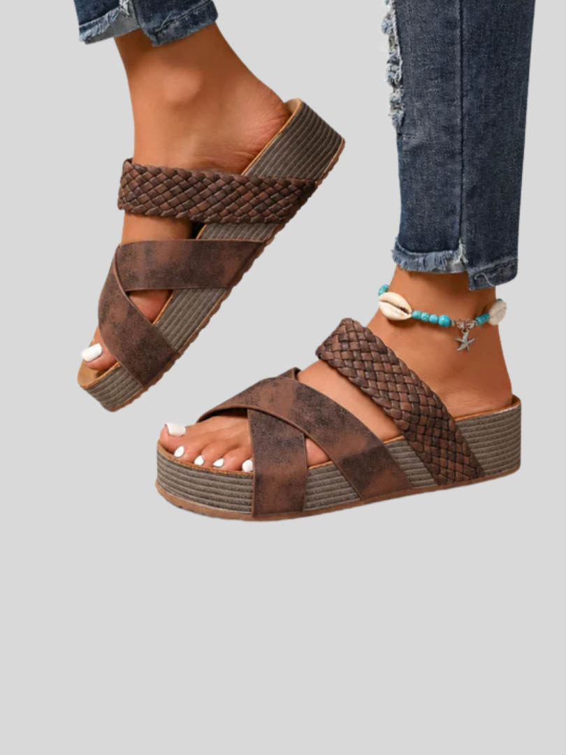 Comfort Abigail | Leather Strap Sandals