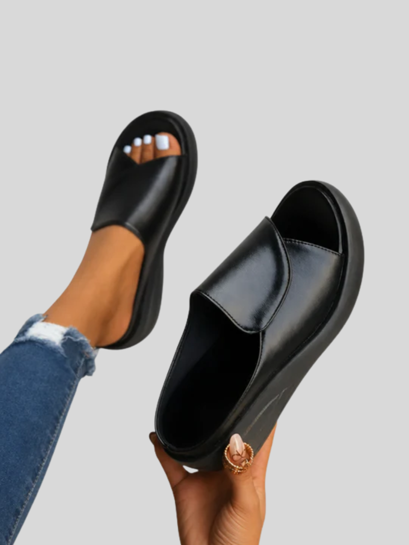 Comfort Eliza | Slip-on Wedge Sandals