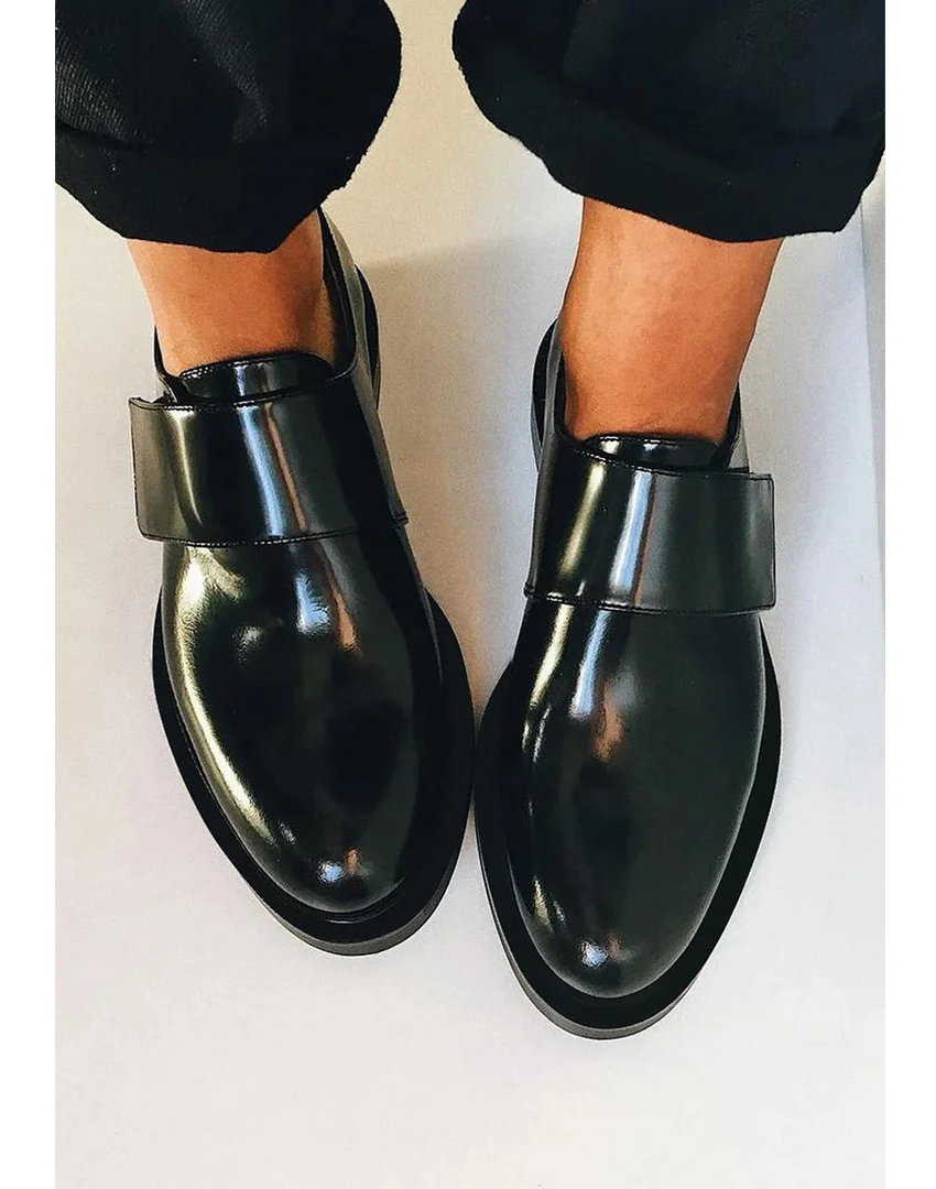 Isaura | Effortless Wide Strap Loafers
