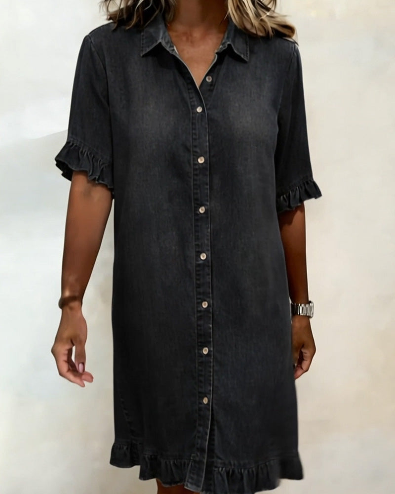 Linea Aarhus | Relaxed Dress with Soft Ruching