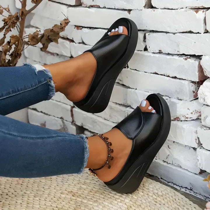 Comfort Eliza | Slip-on Wedge Sandals