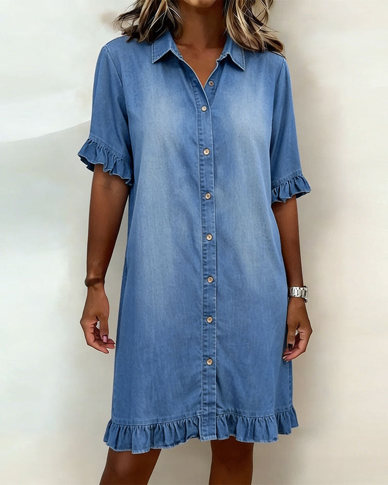 Linea Aarhus | Relaxed Dress with Soft Ruching