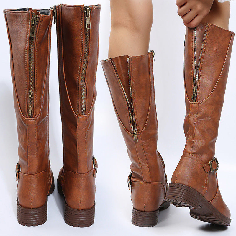 Elsie | Comfortable Low Heel Boots