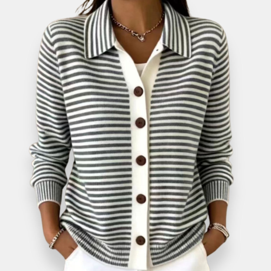 Juniper | Relaxed Striped Cardigan