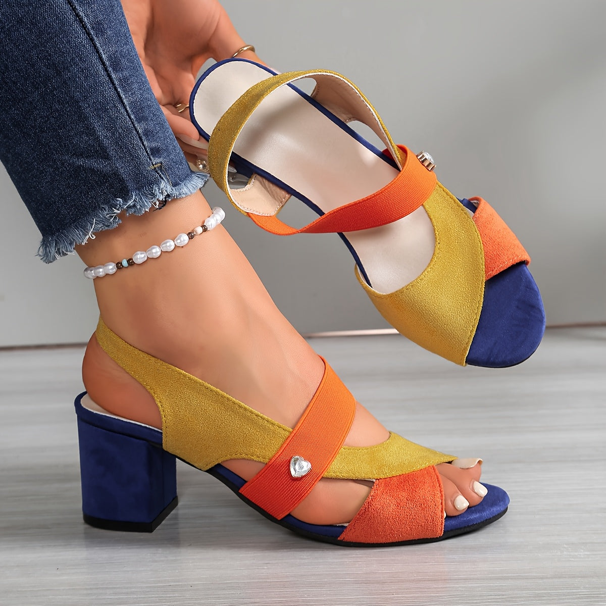 Lucia | Comfort Block Heels