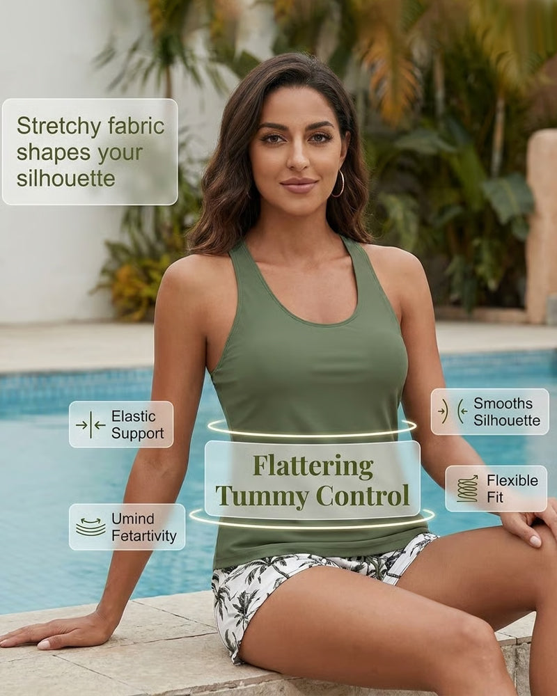 Sienna | 3PCS Raglan Bikini Set with Cover-Up