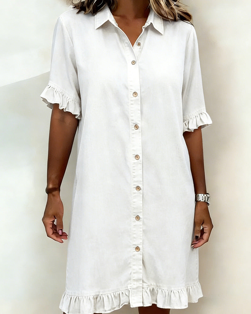 Linea Aarhus | Relaxed Dress with Soft Ruching