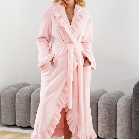 Hexa | Classy Ruffle Hem Robe