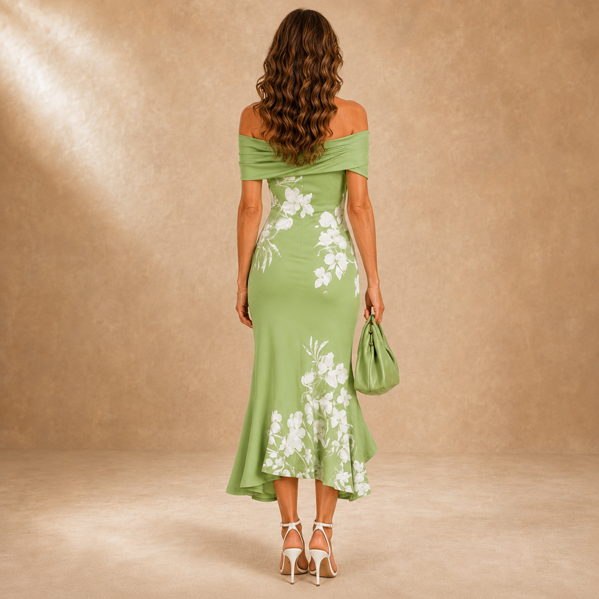 Hortense | Elegant Off Shoulder Dress