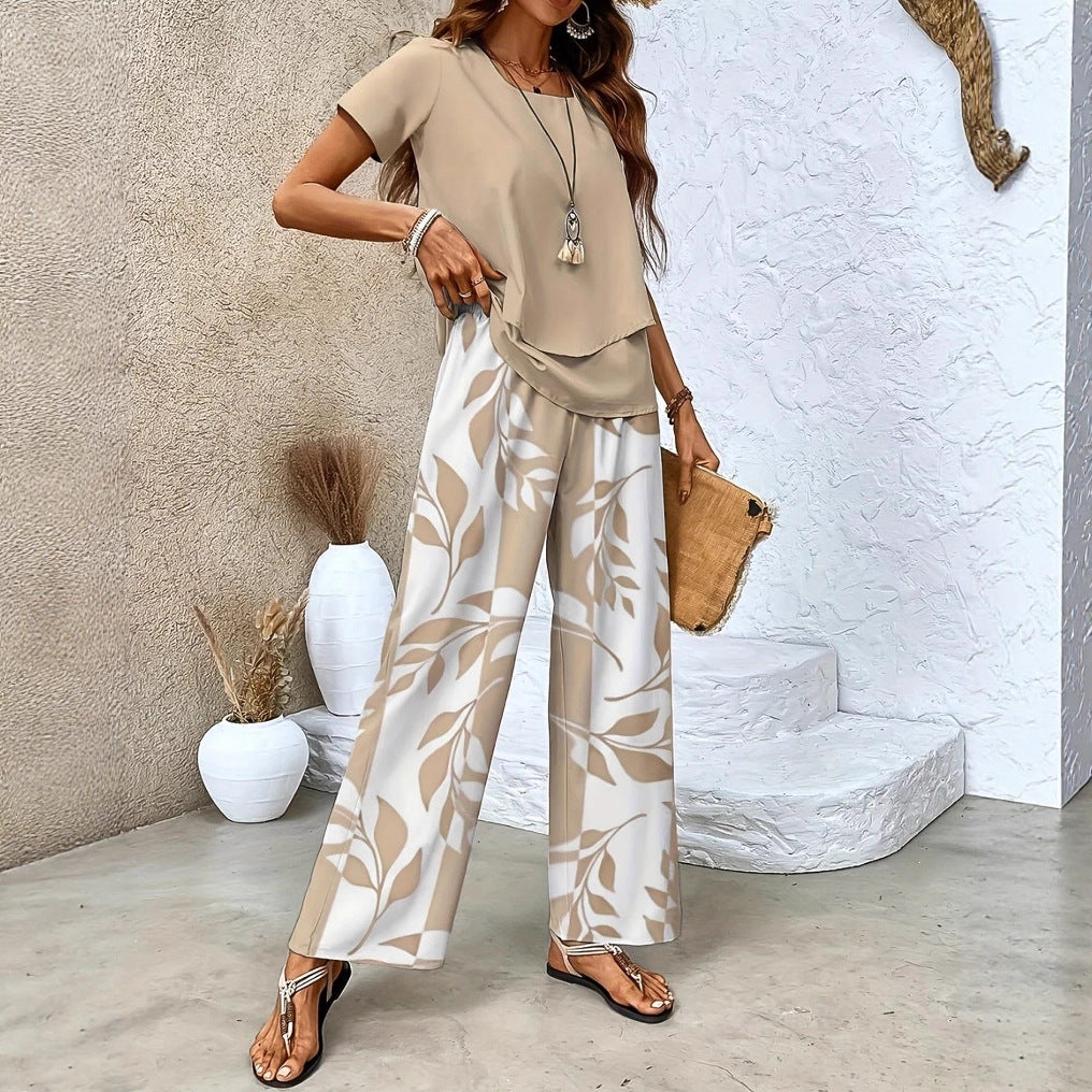 Brenda | Elegant 2-Piece Summer Set