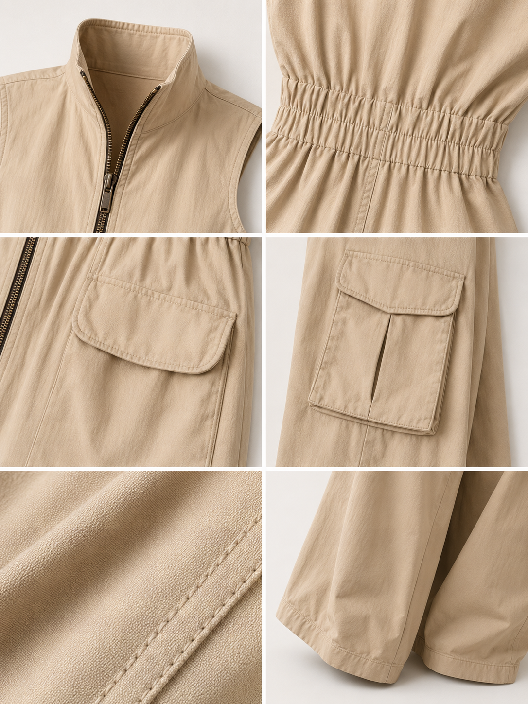 Ursula | Relaxed Utility Jumpsuit