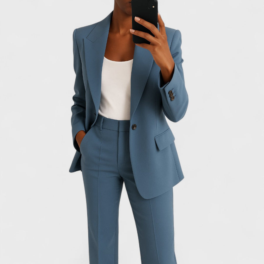 Alexandra | Blazer & Wide-Leg Pants Set
