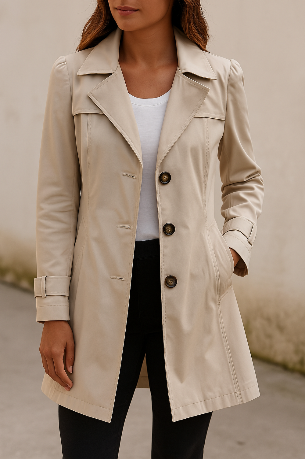 Rosalind | Classic Tailored Trench Coat