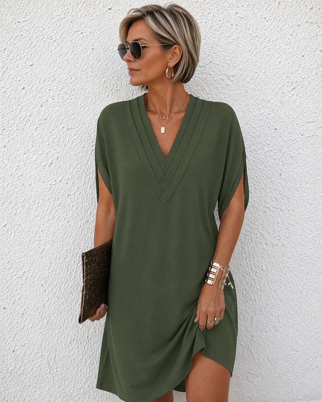 Anita | Elegant Tummy-Hiding Dress