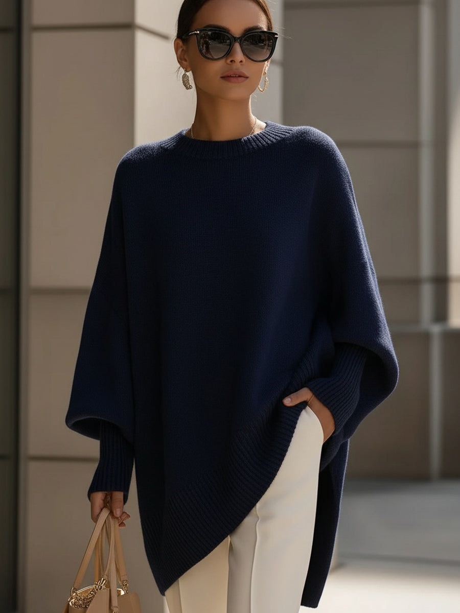 Oriane | Cozy Draped Sweater