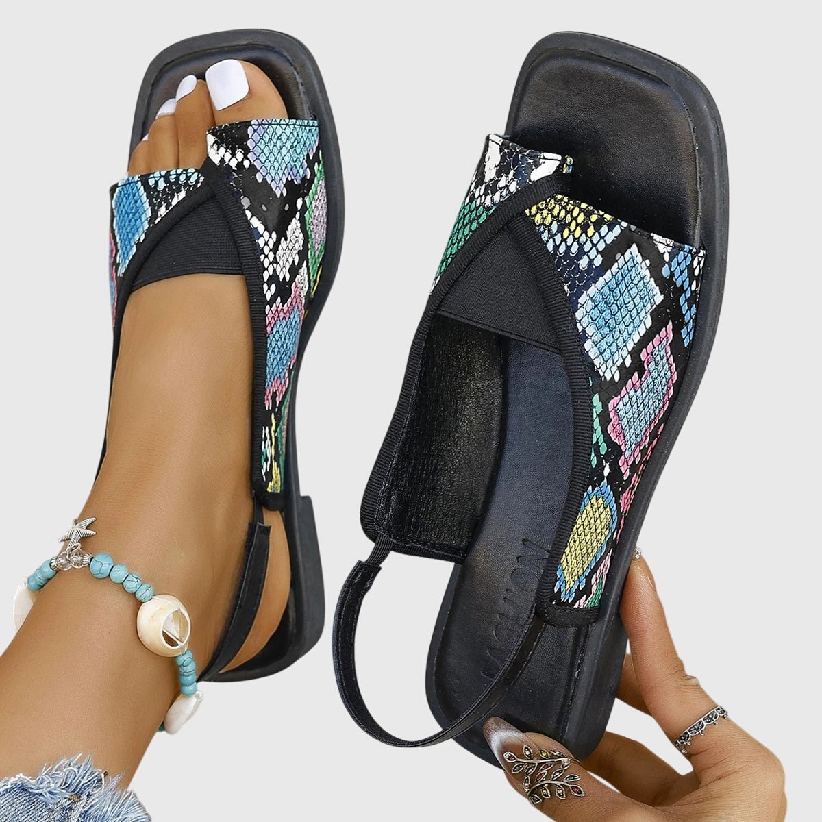 Mady | Square-Toe Sandals