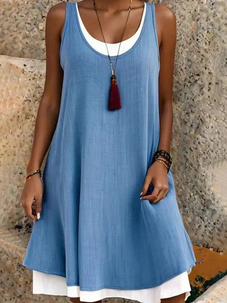 Naomi | Layered Tank Dress