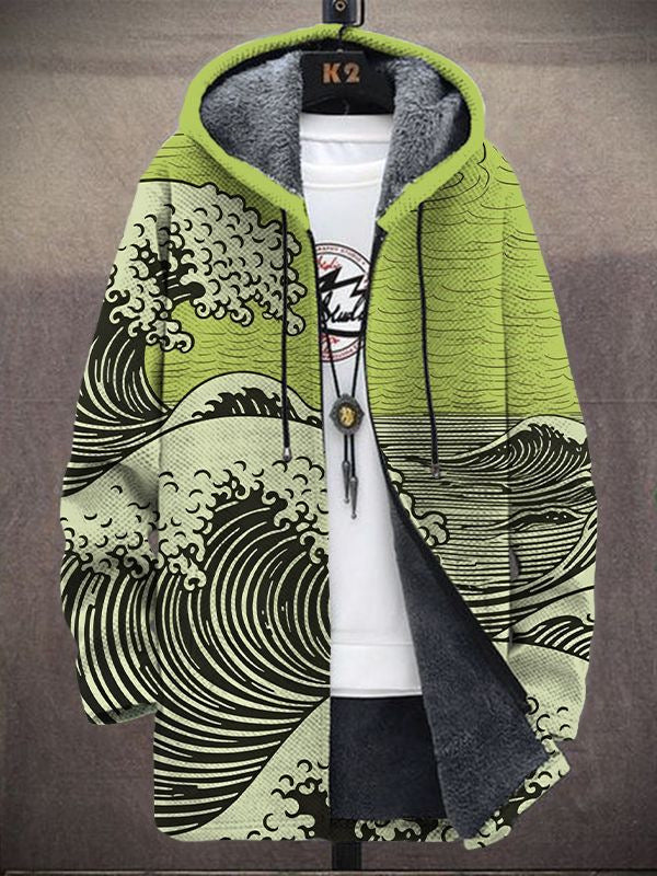 Calantha | Cozy Longline Duster Hooded Jacket