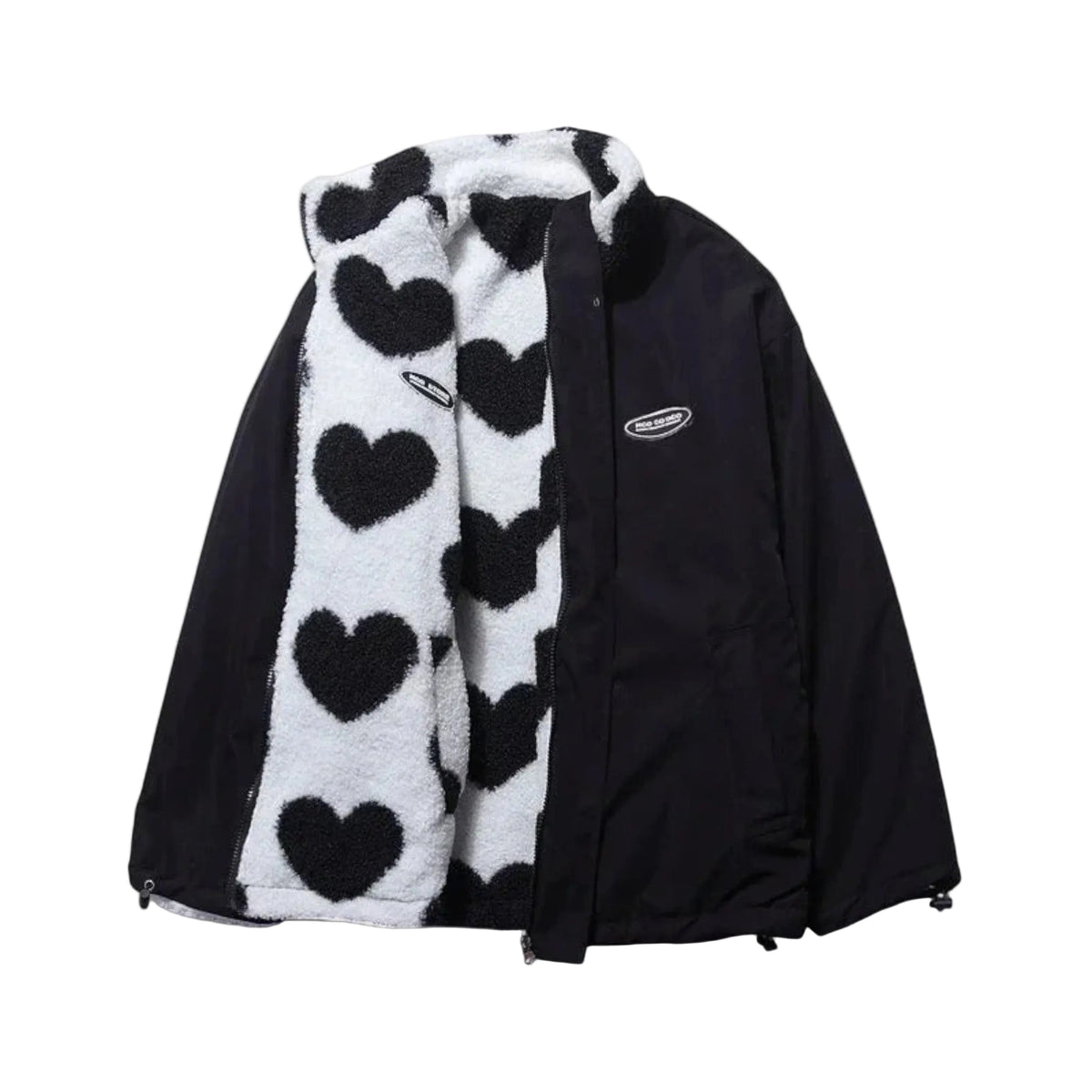 Cecily | Reversible Heart Jacket