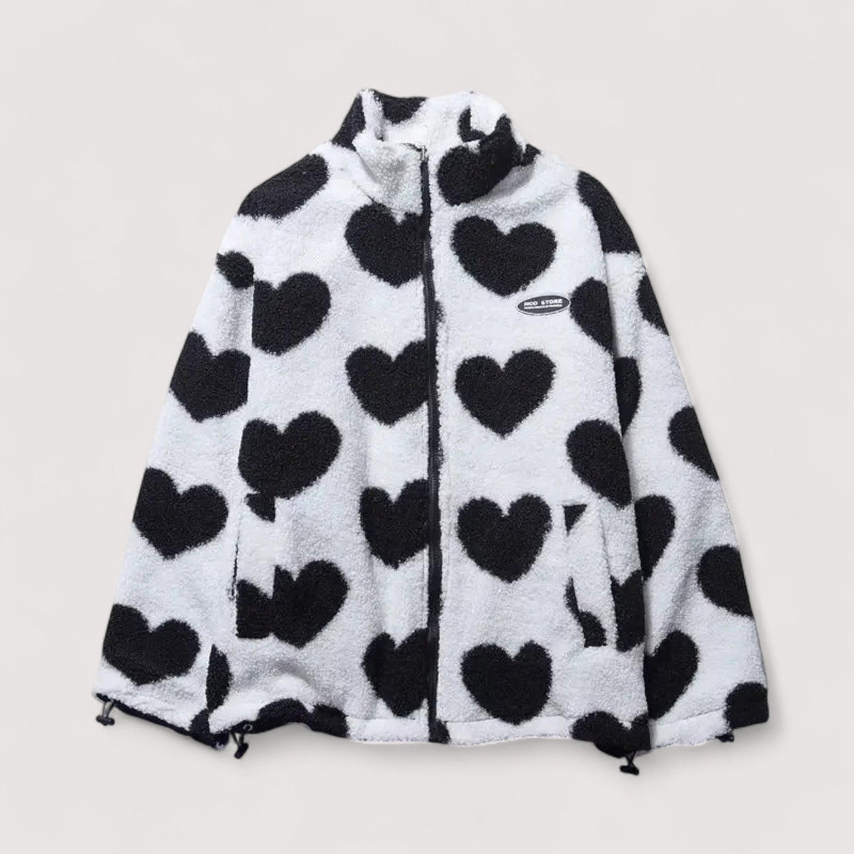 Cecily | Reversible Heart Jacket