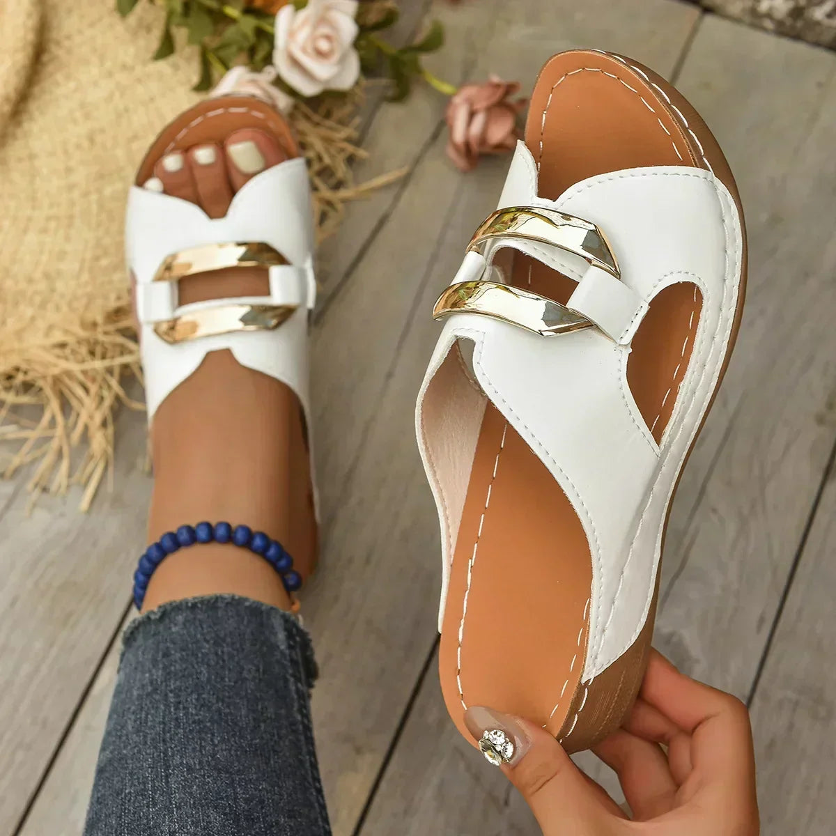 Lina | Comfort Wedge Heel sandals