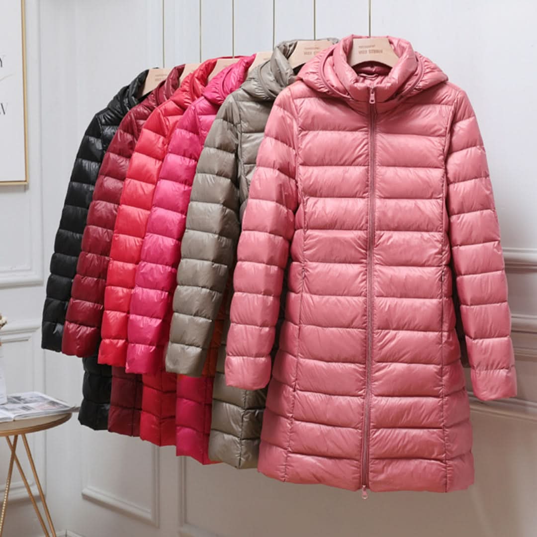 Harriet | Quilted Hooded Coat