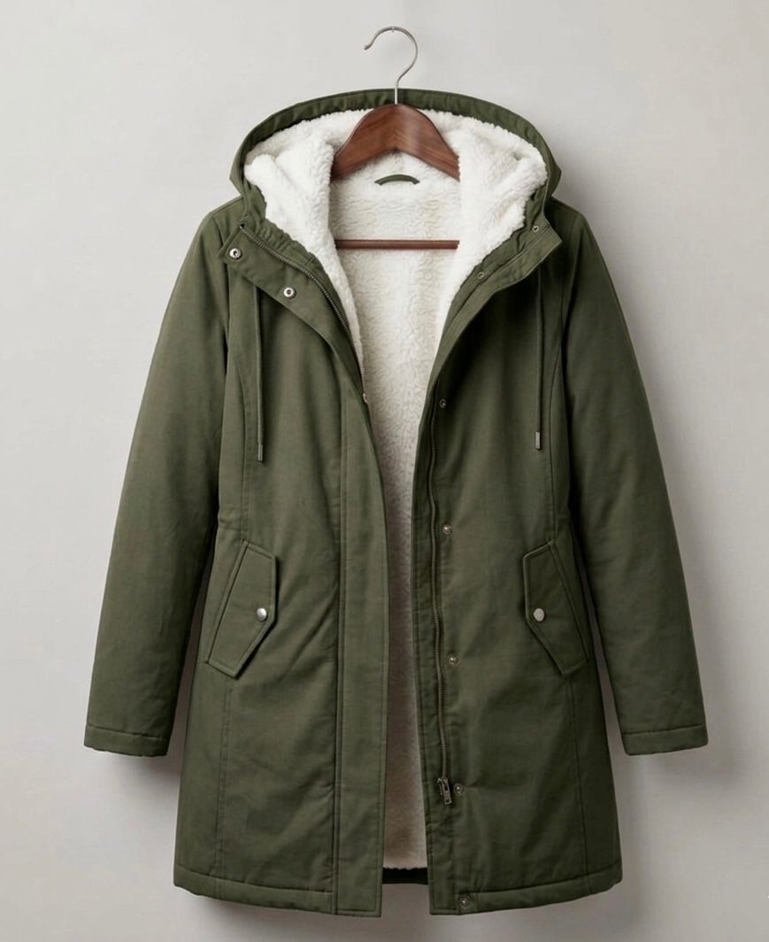 Bronwyn | Cozy Hooded Coat