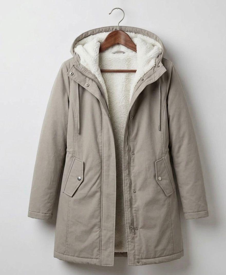 Bronwyn | Cozy Hooded Coat