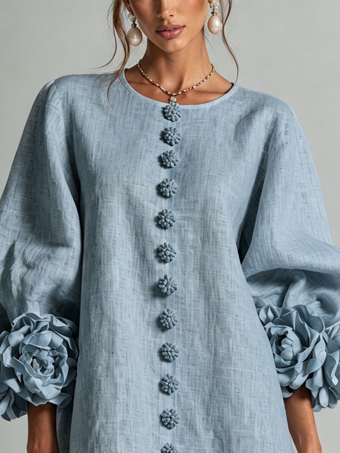 Primrose | Effortless Puff Sleeve Mini Dress