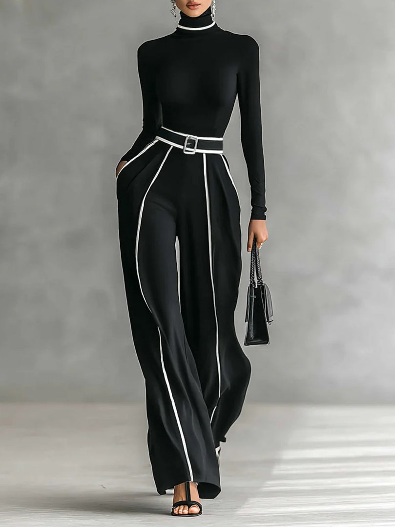 Jacqueline | Elegant Contrast Piping Set