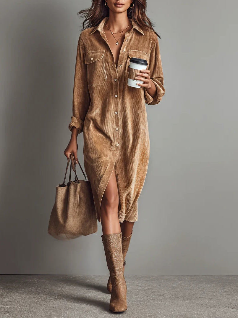 Dalia | Relaxed Button Down Dress