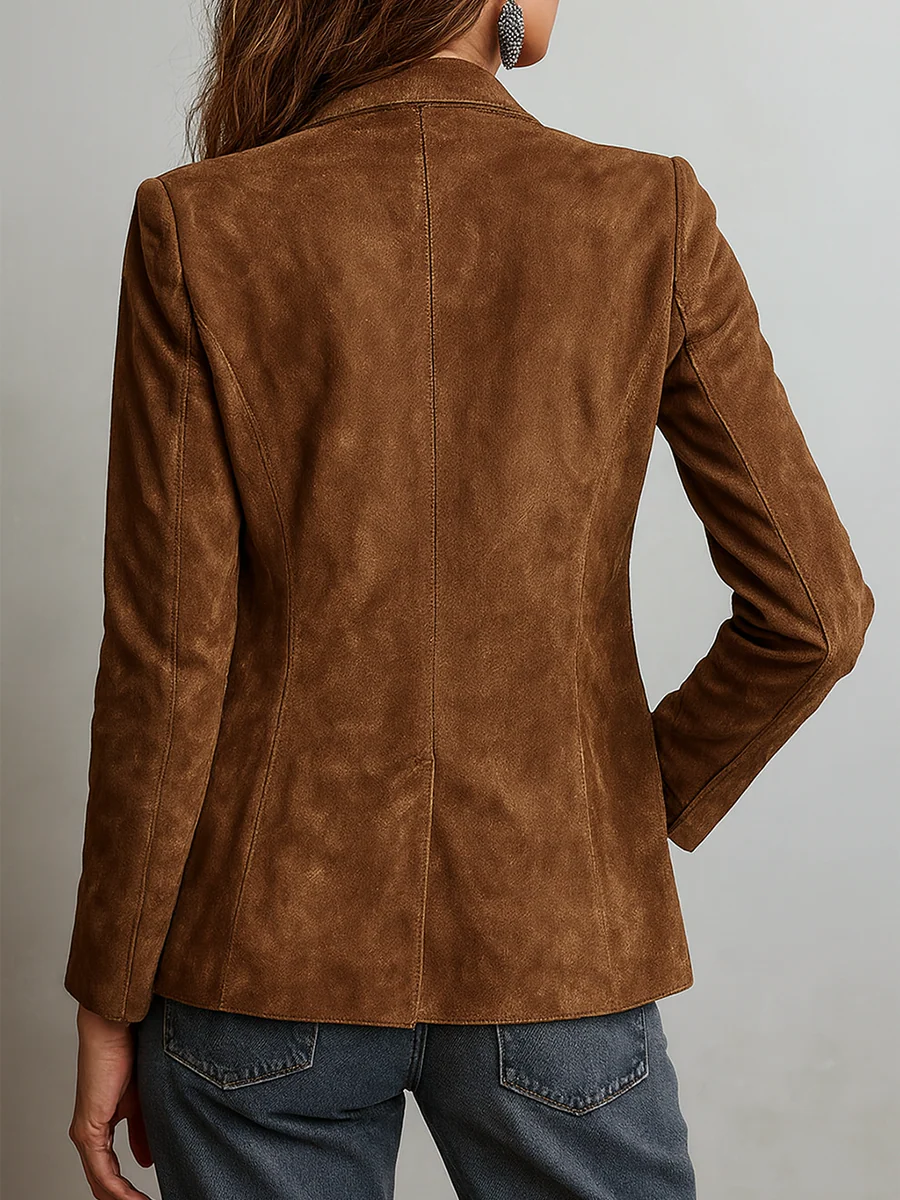 Pernille | Relaxed Contrast Stitch Blazer