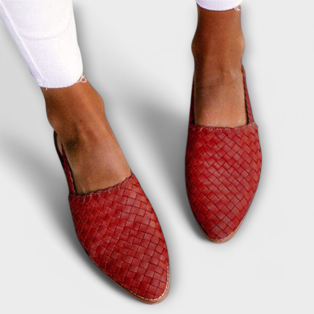 Renata | Braided Slingback Flat