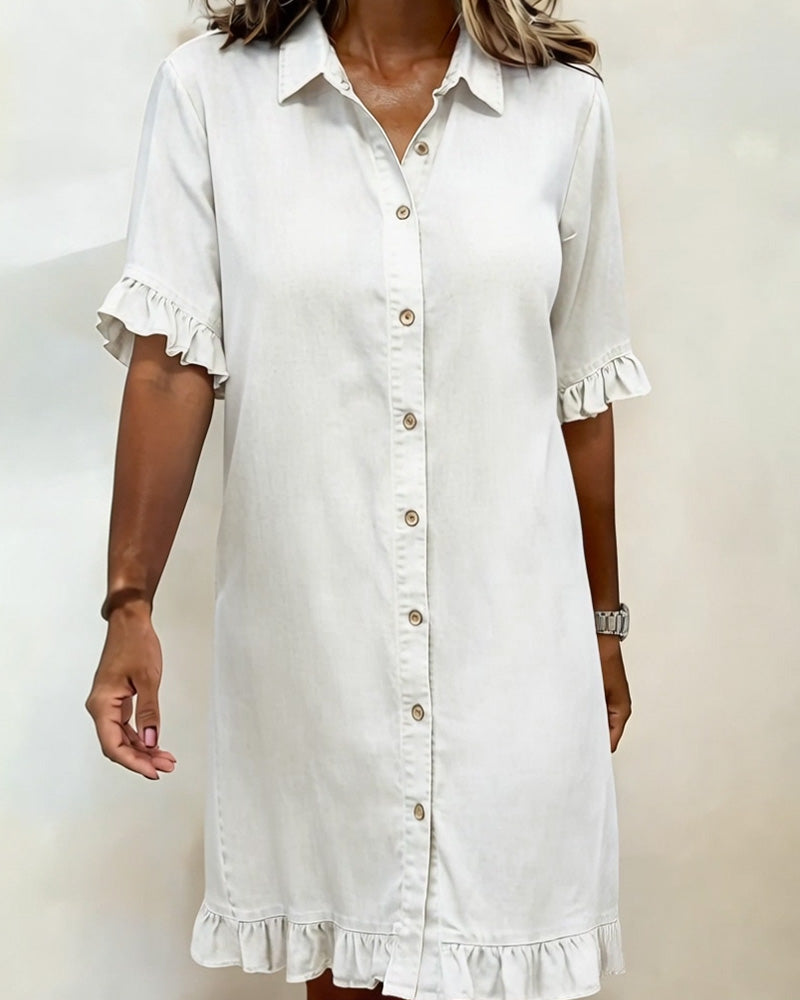 Linea Aarhus | Relaxed Dress with Soft Ruching