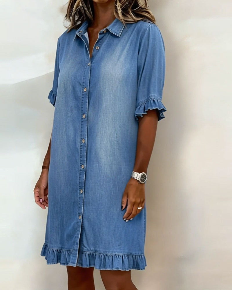 Linea Aarhus | Relaxed Dress with Soft Ruching