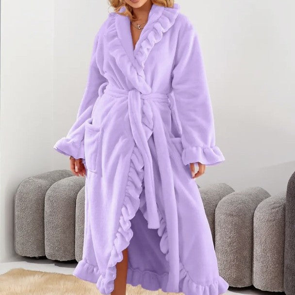 Hexa | Classy Ruffle Hem Robe