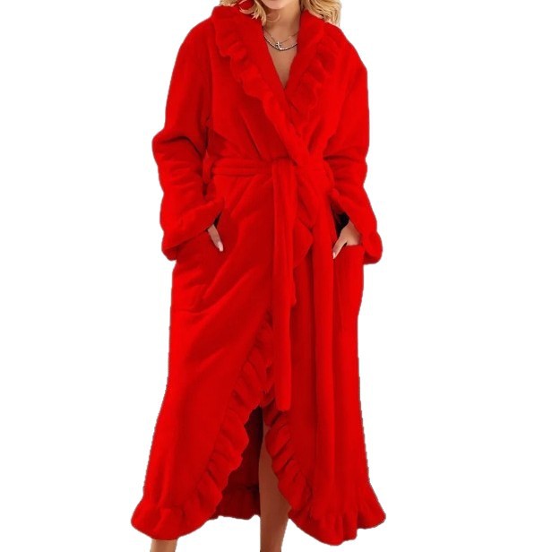 Hexa | Classy Ruffle Hem Robe