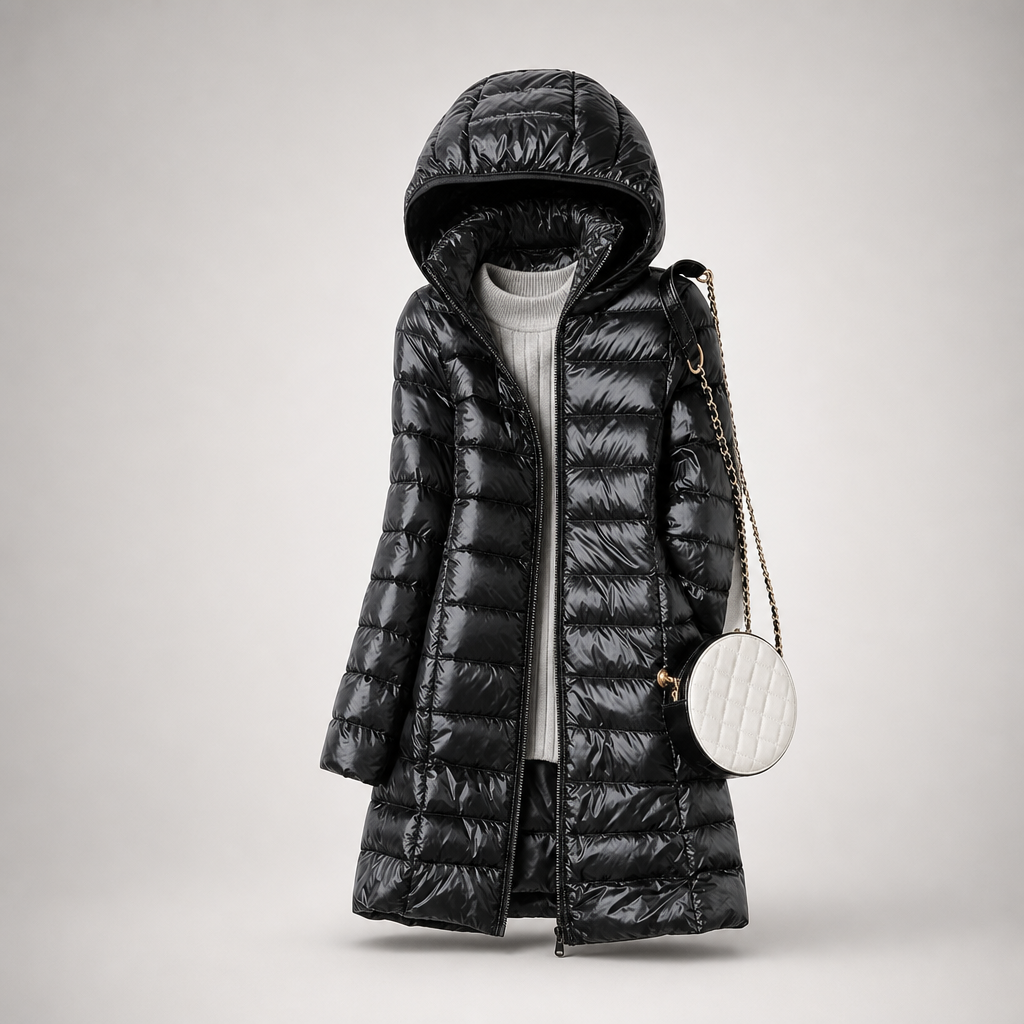 Harriet | Quilted Hooded Coat