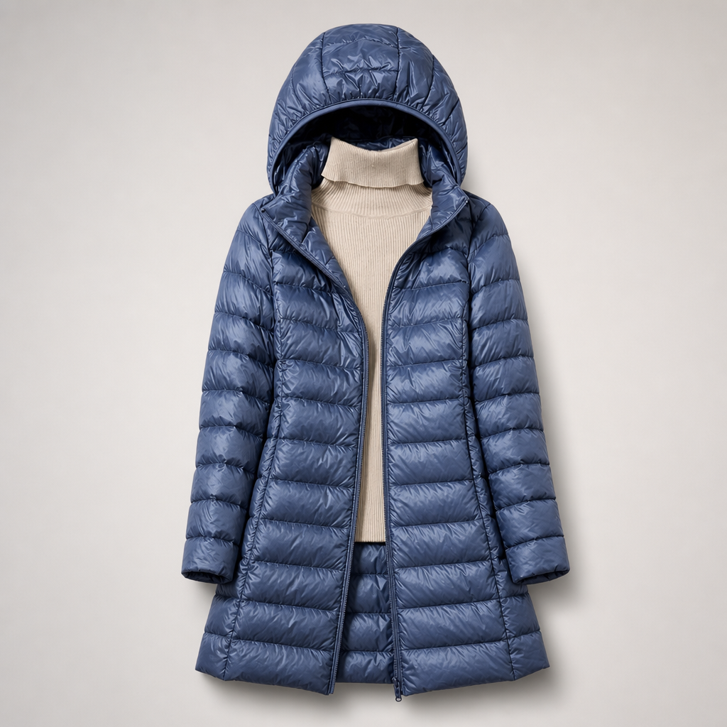 Harriet | Quilted Hooded Coat