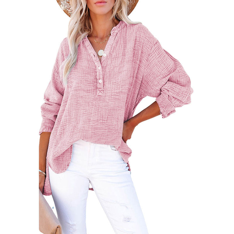 Ayla | Casual V-Neck Blouse