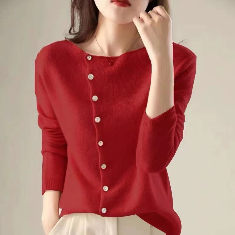 Anais | Luxe Buttoned Sweater