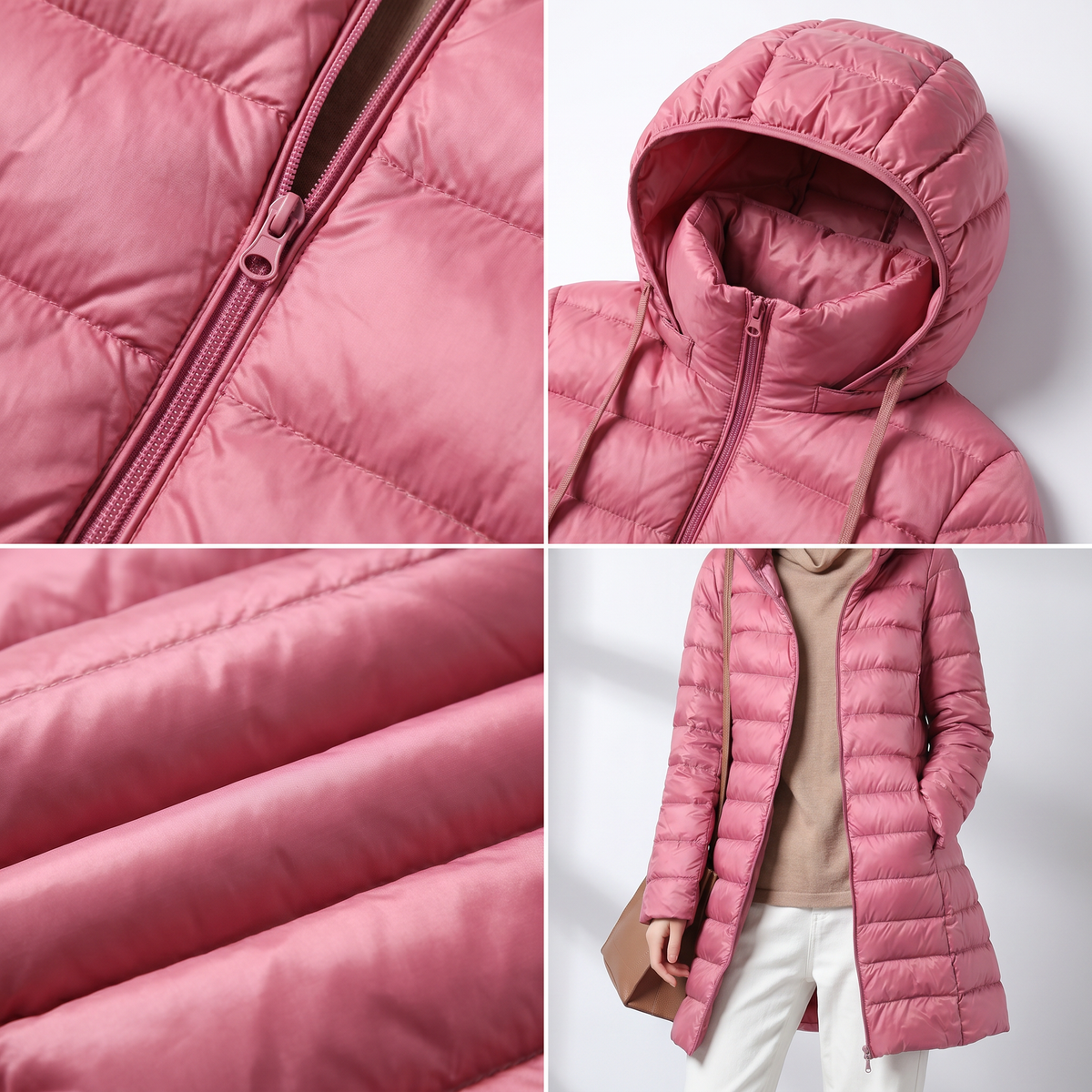 Harriet | Quilted Hooded Coat