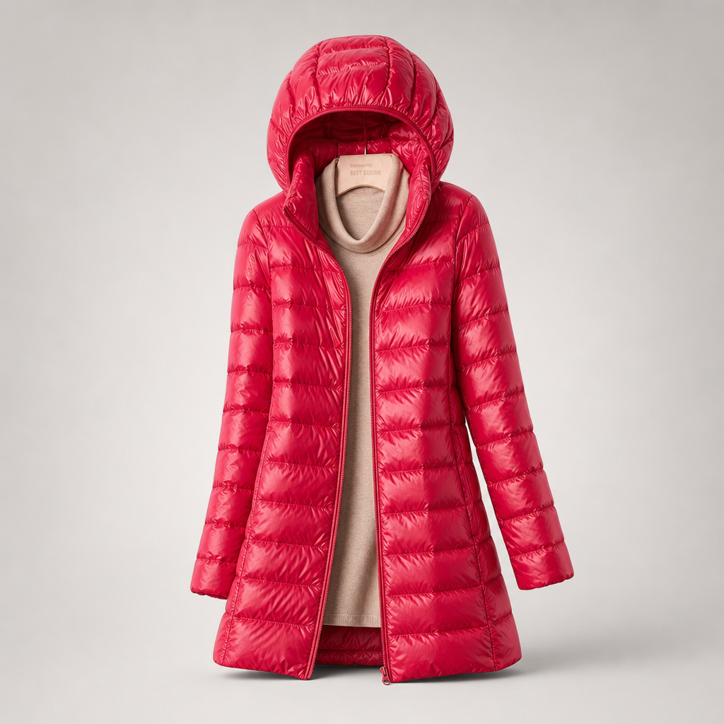 Harriet | Quilted Hooded Coat