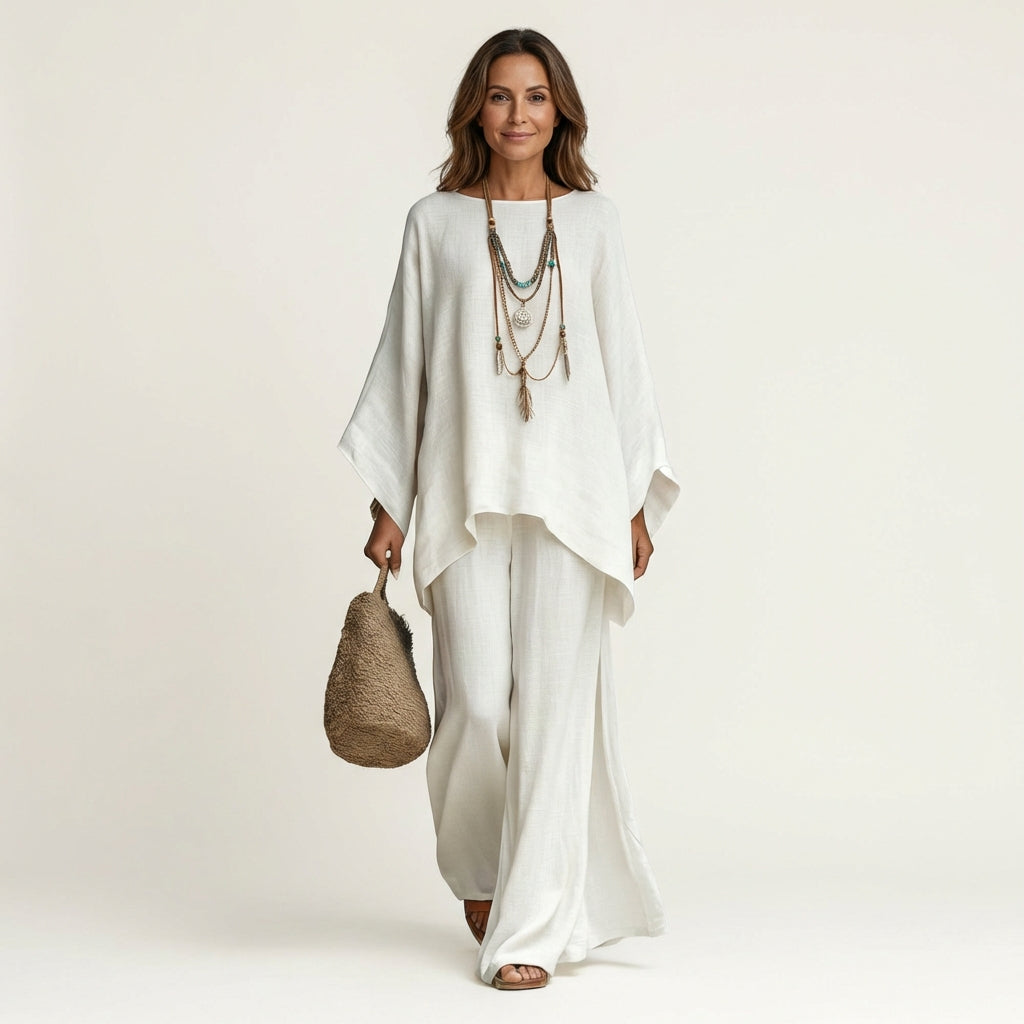 Majolie | Wide-Leg Boho Set