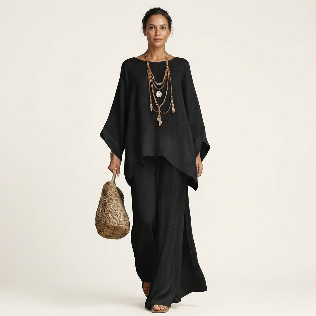 Majolie | Wide-Leg Boho Set