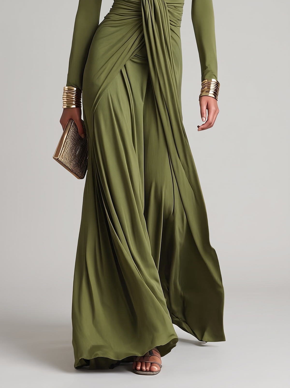Veda | Elegant Wrap Maxi Dress