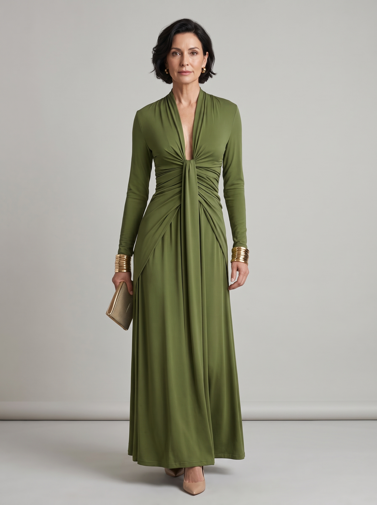 Veda | Elegant Wrap Maxi Dress
