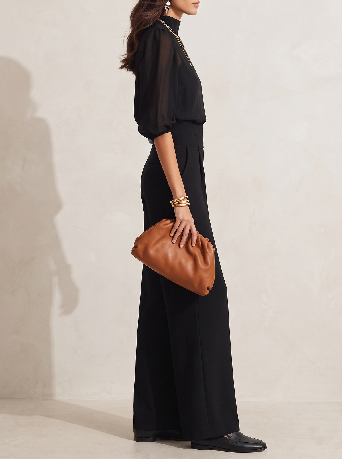 Cecile | Elegant Puff Sleeve Set
