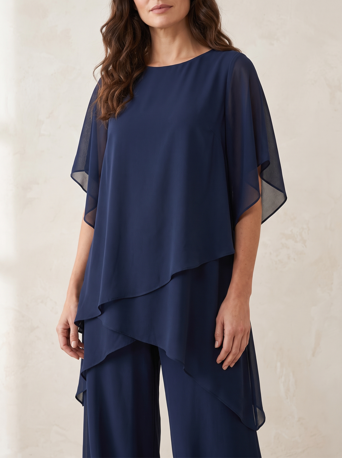 Kimmy | Flowing Draped Palazzo Set